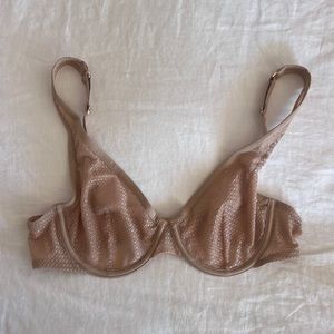 ThirdLove unlined modern mesh scoop bra size 34B
